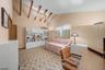 Bedroom with High Ceilings