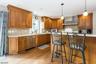 Kitchen with island seating