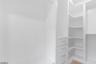 Primary suite, closet