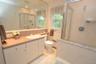Hall Bath with standing shower and separate tub