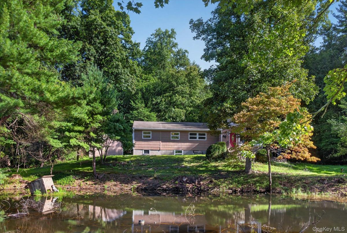 Main Home overlooking Pond
