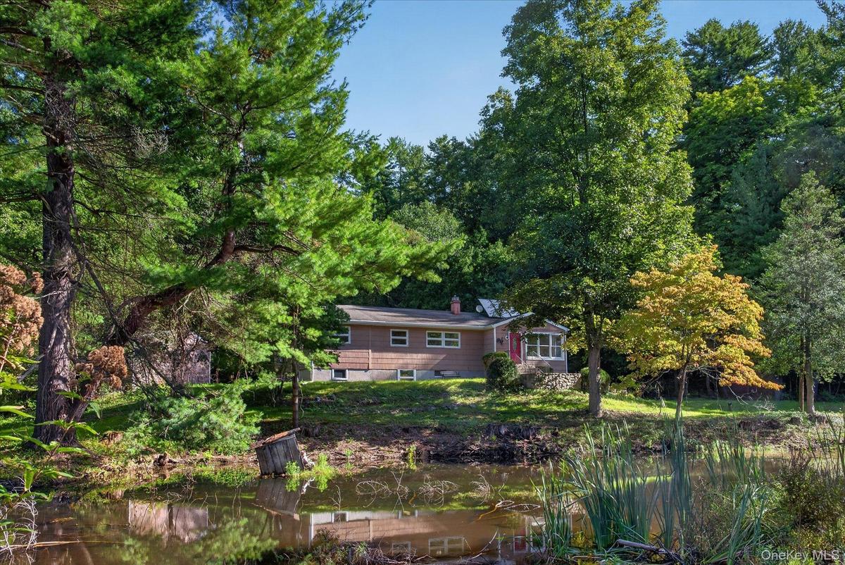 Main Home overlooking Pond