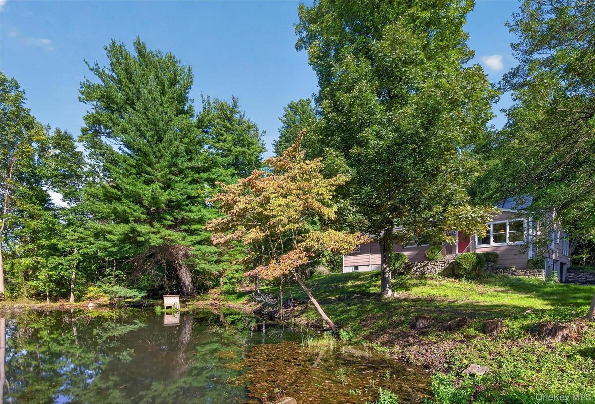 Main Home overlooking Pond