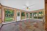 Sunroom with Slate Floor