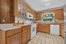 Kitchen with Solid Wood Cabinets
