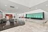 Entrance Foyer with waterfall and marble floors