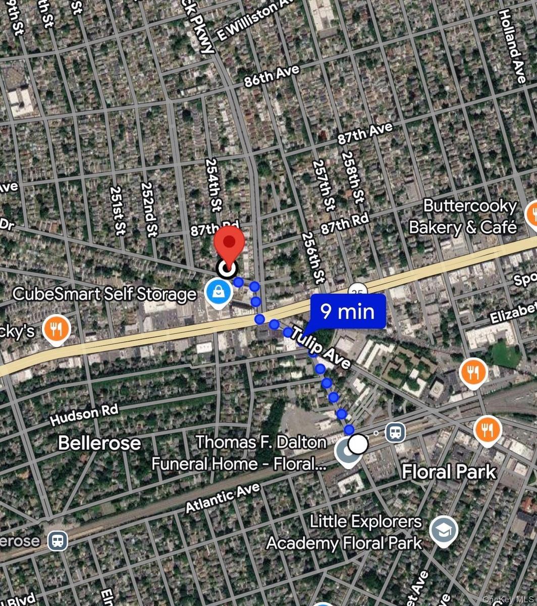 .4 miles to the Floral Park LIRR station