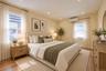 Virtually staged bedroom 2