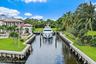 boat is 85', this 'hurricane hole' accommodates + protects mega yacht(s)