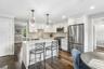 Center Island and Cabinetry