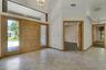 Bedroom/office in front entrance area.