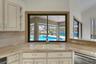 Views of the pool and lake.