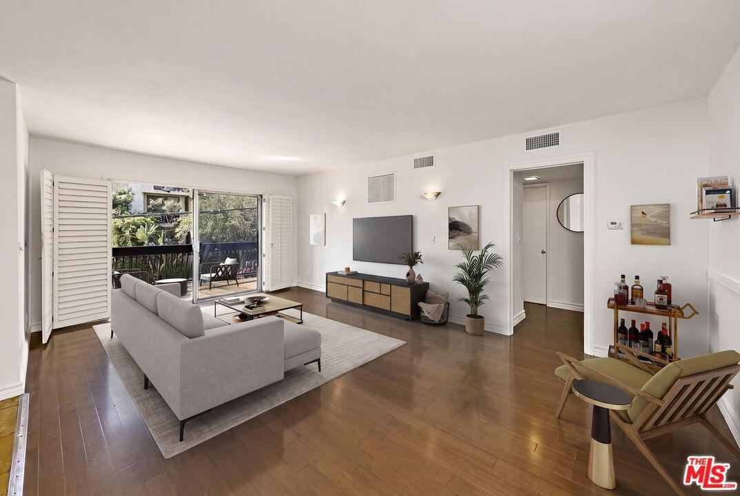 Virtually Staged Living Room