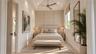 Guest bedroom, with virtual staging