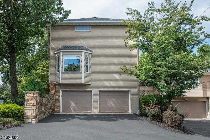 Side view with 2 Car Garage