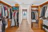 Walk in closet with storage