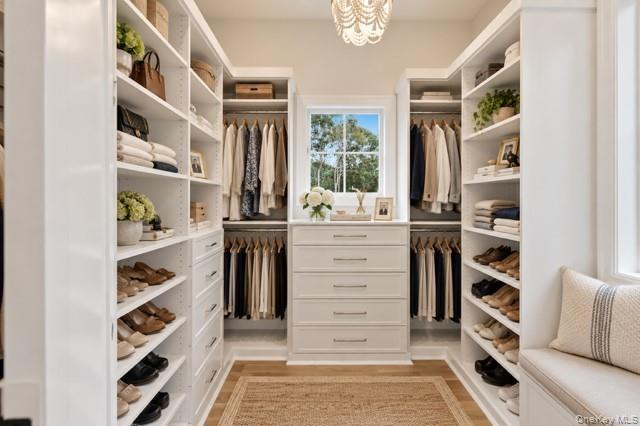 Master Bedroom walk in Closet Furnished