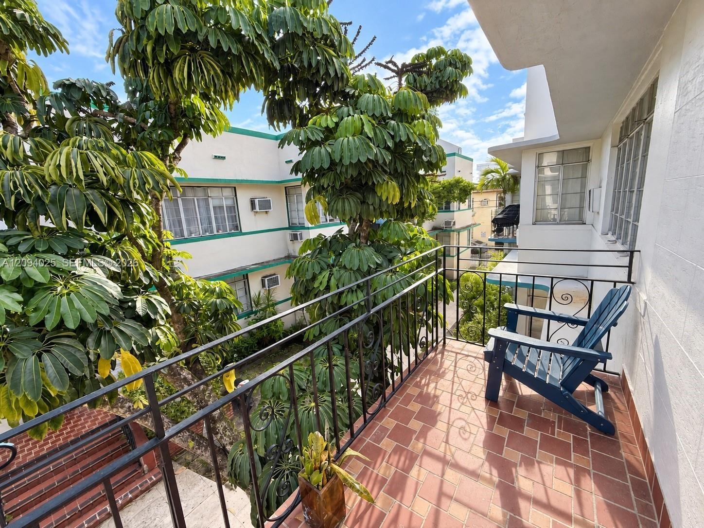 Private Balcony West View (AI edited photo)