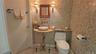First floor powder room