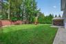 spacious backyard