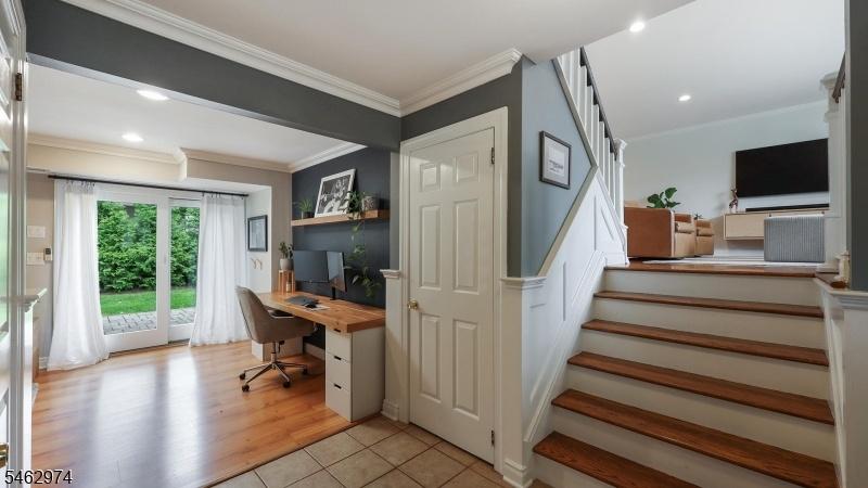 Spacious and open foyer
