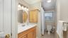 Full bath with new countertop