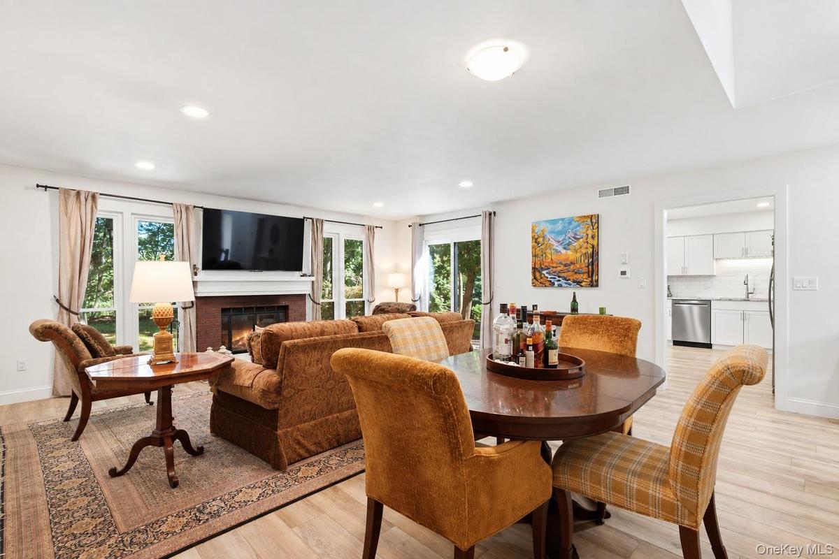 Living Room and Dining Room