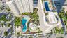 Nautilus 220 - Ariel Rendering; 6th Floor Pool and Rooftop Pool; Penthouse Decks