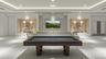 6th Floor Club Room Rendering; Billiards; Pool Table