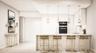 Kitchen Rendering; Entryway