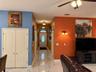 Living room to the right, kitchen to the left - Open floor plan