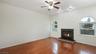 Family room w gas fireplace