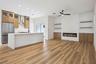 Living room and kitchen