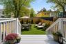 Staged Backyard Patio