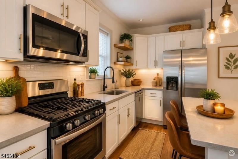 Staged Kitchen