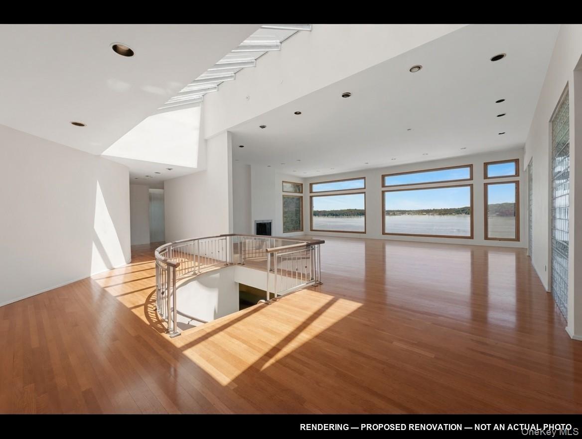 Entry & Living Room with Panoramic Views