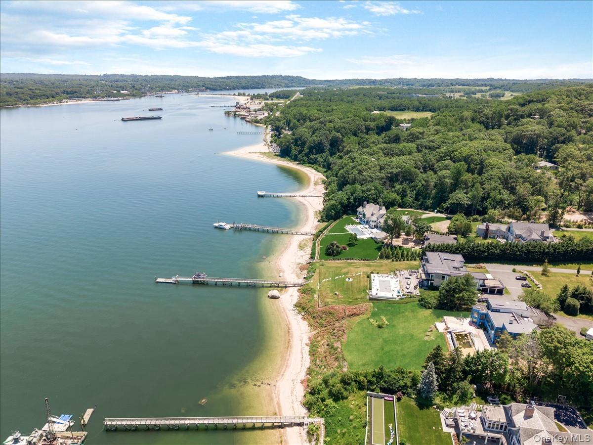 Waterfront and private beach
