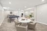 Spacious lower level featuring recessed lighting, light-toned walls, and a ceramic tile flooring.VIRTUAL STAGING