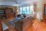 large living room -oak floors