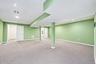 Finished basement, storage closets and utilities