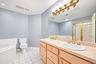 Large primary bathroom