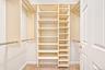Primary closets with custom organizers