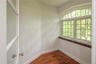 Cozy office off the living room with French door