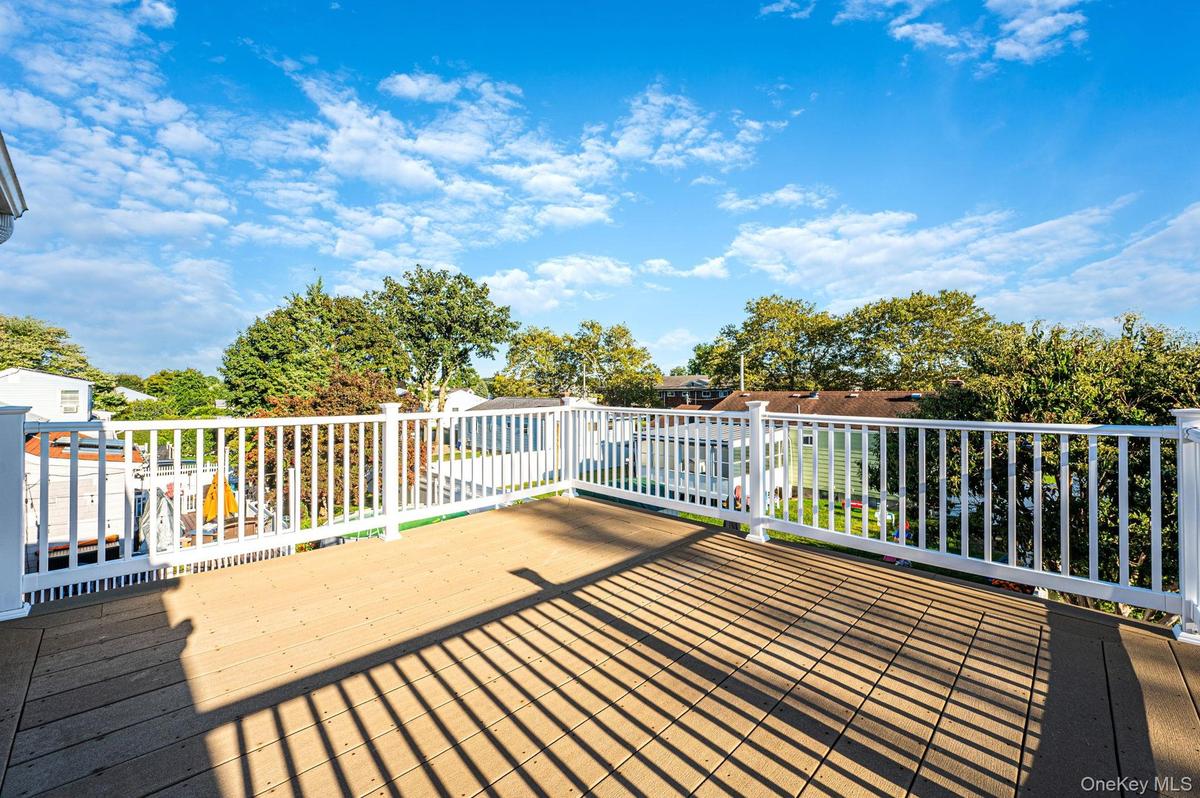 second floor deck