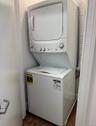 All new stackable washer and dryer