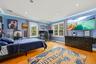 Bedroom. Anderson windows. Recessed lighting. White Oak flooring. 9 foot ceilings, spacious closet.
