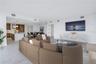 virtually staged living room, kitchen , dining