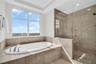 Soaker Tub and Walk-in Shower