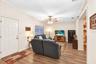 Virtually Staged - Level the floor and same flooring as the main areas
