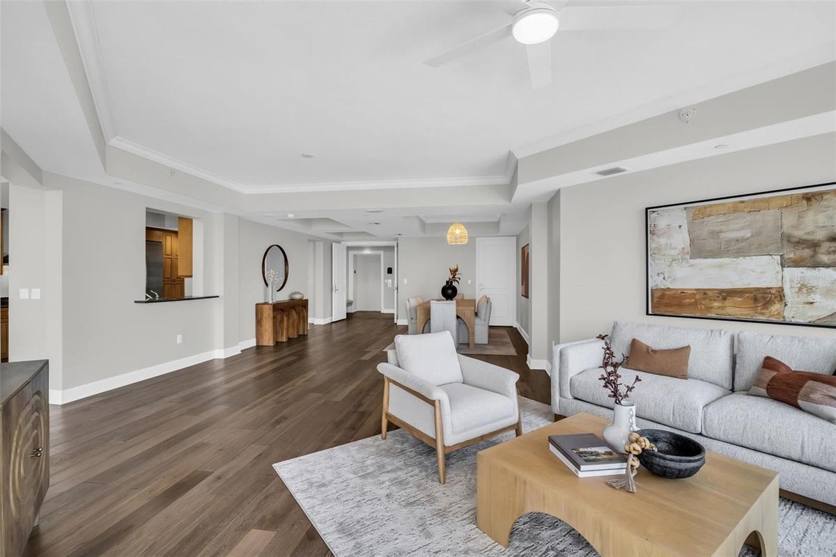 Hardwood Flooring Throughout